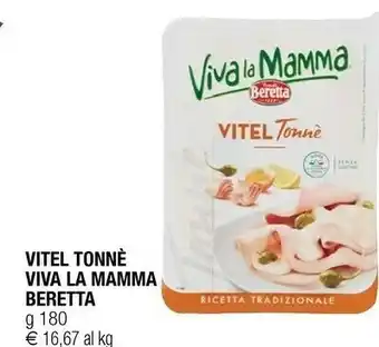 Iperal Beretta Vitel Tonnè 180 G(ml) offerta