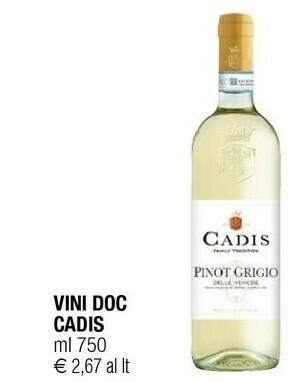 Iperal Cadis Vini Doc offerta