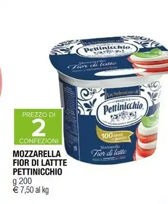 Iperal Pettinicchio Mozzarella Fior Di Latte 200 G(ml) offerta