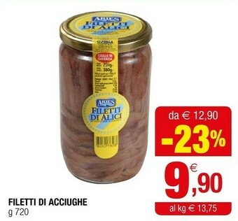 Iperal Aries Filetti Di Acciughe offerta