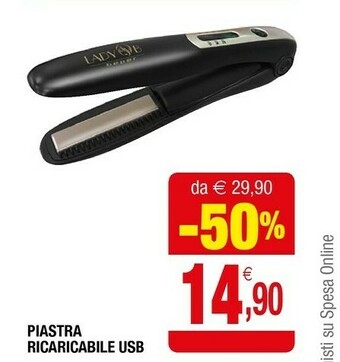 Piastra Ricaricabile Usb
