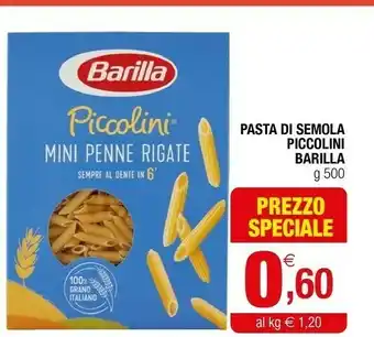 Iperal Barilla Pasta Di Semola Piccolini offerta