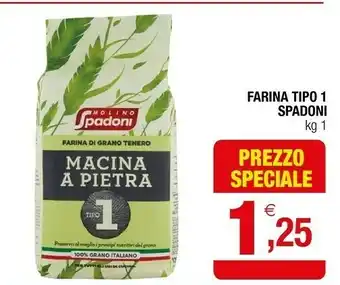 Iperal Molino spadoni Farina Tipo 1 offerta