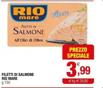 Iperal Rio Mare Filetti Di Salmone offerta