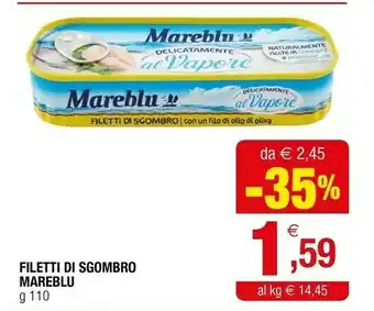 Iperal Mareblu Filetti Di Sgombro offerta