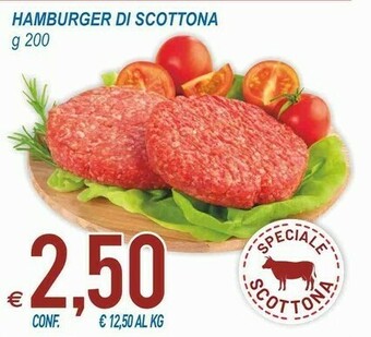 MD Discount Hamburger Di Scottona offerta