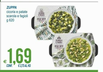 MD Discount Zuppa Cicoria E Patate Scarola E Fagioli offerta