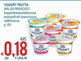 MD Discount Malga Paradiso Yogurt offerta