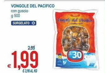 MD Discount Vongole Del Pacifico Con Guscio offerta