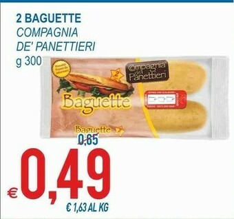 MD Discount Compagnia De' Panettieri - Baguette 300 G(ml) offerta