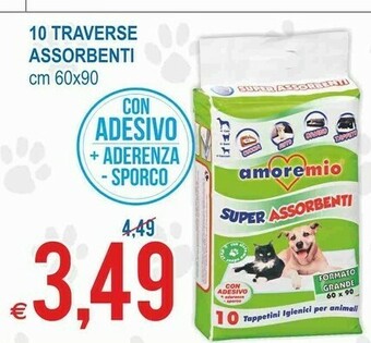 MD Discount 10 Traverse Assorbenti offerta
