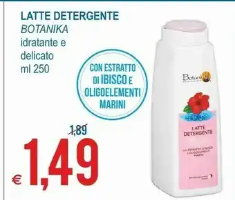 MD Discount Botanika Latte Detergente Idratante E Delicato offerta