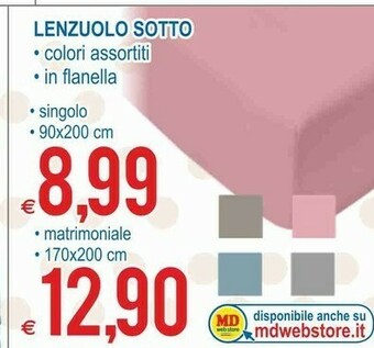 MD Discount Lenzuolo Sotto offerta