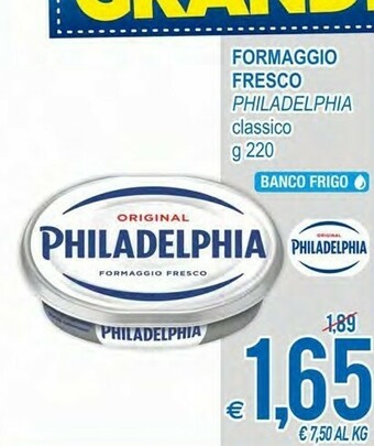 MD Discount Philadelphia Formaggio Fresco Classico offerta