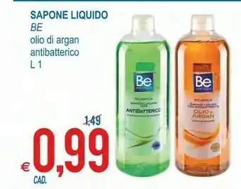 MD Discount Be Sapone Liquido Olio Di Argan Antibatterico offerta