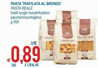 MD Discount Pasta reale Fusilli 500 G(ml) offerta