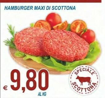 MD Discount Hamburger Maxi Di Scottona offerta