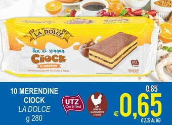 La Dolce 10 Merendine Ciock