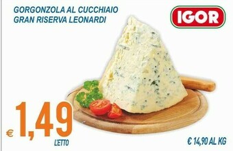 Igor gorgonzola Gorgonzola Al Cucchiaio Gran Riserva Leonardi