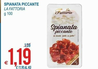 La Fattoria Spianata Piccante
