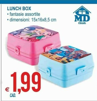 MD Discount Lunch Box offerta