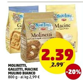 PENNY Mulino Bianco Macine 800 G(ml) offerta