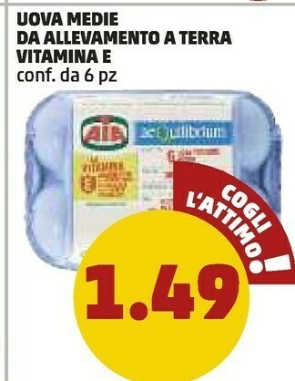 PENNY Aia Uova Medie Da Allevamento A Terra Vitamina E offerta