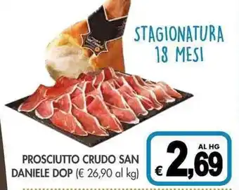 PROSCIUTTO CRUDO SAN DANIELE DOP