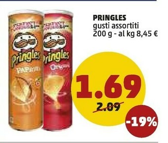 PENNY Pringles Hot & Spicy offerta
