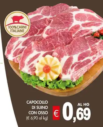 PrestoFresco CAPOCOLLO DI SUINO CON OSSO offerta