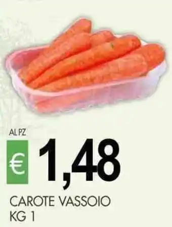 PrestoFresco CAROTE VASSOIO KG 1 offerta