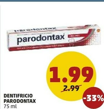 PENNY Parodontax Dentifricio offerta