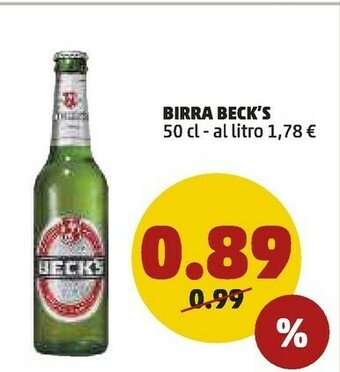 PENNY Beck's - Beck's 500 G(ml) offerta