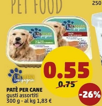 PENNY Pate Per Cane offerta