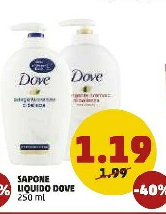 PENNY Dove Sapone Liquido offerta