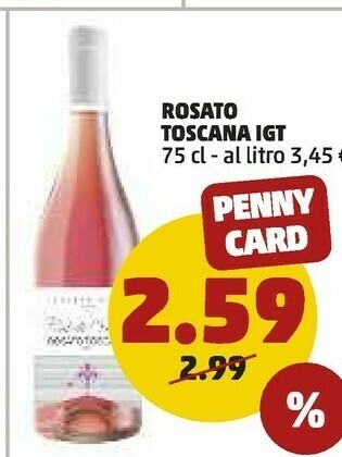 PENNY Rosato Toscana Igt offerta