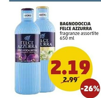 PENNY Felce Azzurra Bagnodoccia offerta
