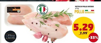 PENNY Petto Di Pollo Intero offerta