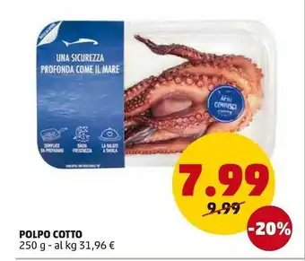 PENNY Polpo Cotto 250 G offerta