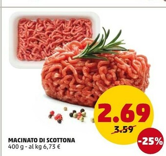 PENNY Macinato Di Scottona offerta