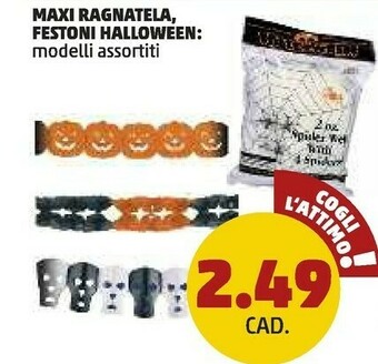 PENNY Maxi Ragnatela offerta