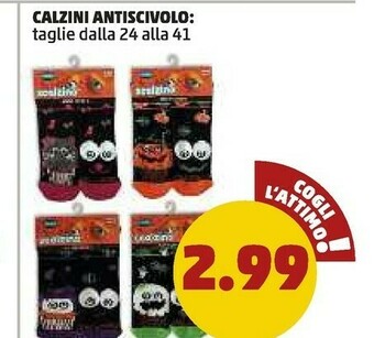 PENNY Calzini Antiscivolo offerta