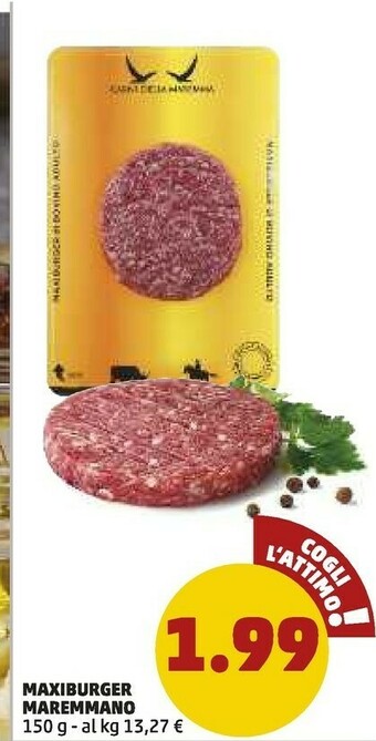 Maxi Burger Maremmano