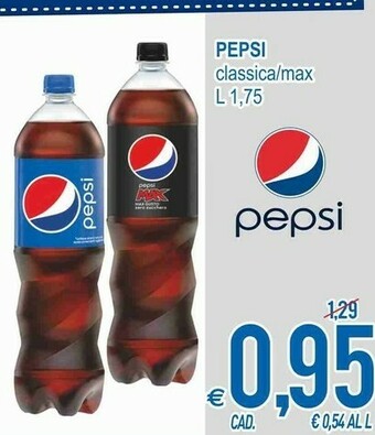 MD Discount Pepsi Max Gusto Zero Zucchero 1750 G(ml) offerta