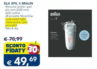 Esselunga SILK EPIL 5 BRAUN offerta