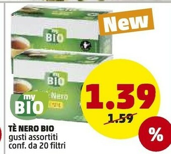 PENNY My Bio Te Nero offerta