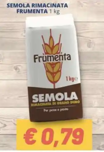 SEMOLA RIMACINATA FRUMENTA 1 kg