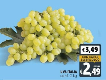 Deco Supermercati Uva Italia offerta