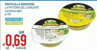MD Discount La Fattoria Del Cavaliere - Pesto Alla Genovese 100 G(ml) offerta