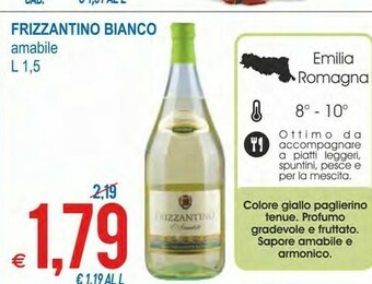 MD Discount Frizzantino Brianco Amabile offerta